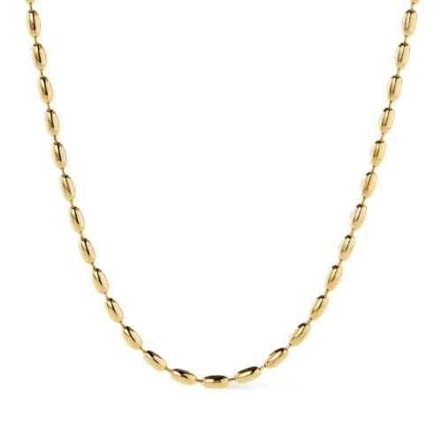 Ana Luisa Jewelry Gold Chain Necklaces for Women - 14K Gold Plated Dainty Necklaces for Layering and Daily Wear - Hypoallergenic, Water-Resistant Jewelry - Flower, Heart, Chain Assorted Styles | Amazon (US)