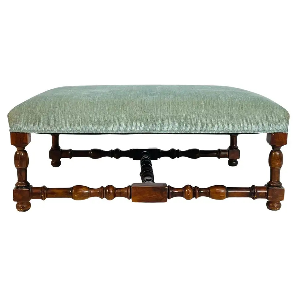 Large Square Bench by Ralph Lauren | 1stDibs