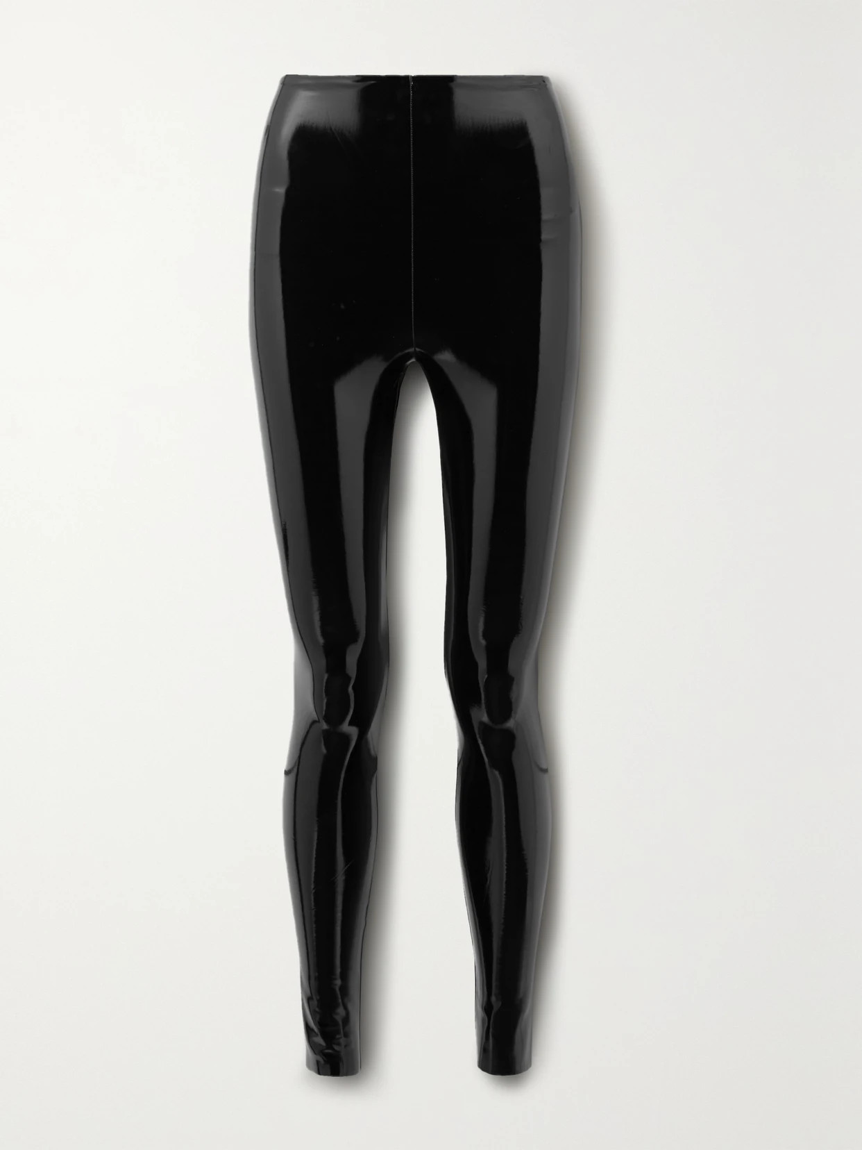 Commando - Faux Patent-leather Leggings - Black | NET-A-PORTER (US)