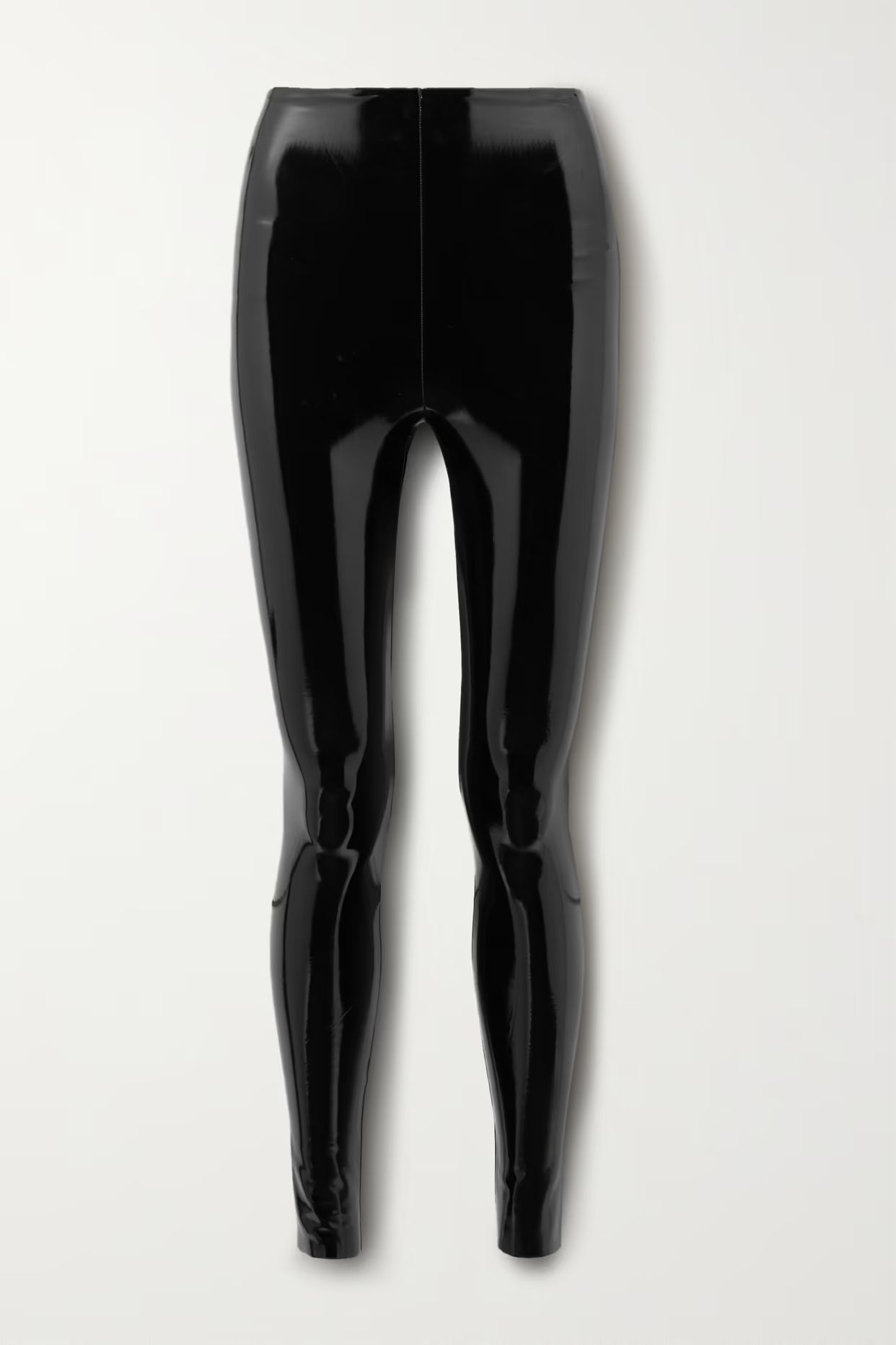 Commando - Faux Patent-leather Leggings - Black | NET-A-PORTER (US)