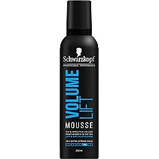 Schwarzkopf Styling Volume Lift Hair Mousse, Volumising with Hold, 250 ml | Amazon (UK)