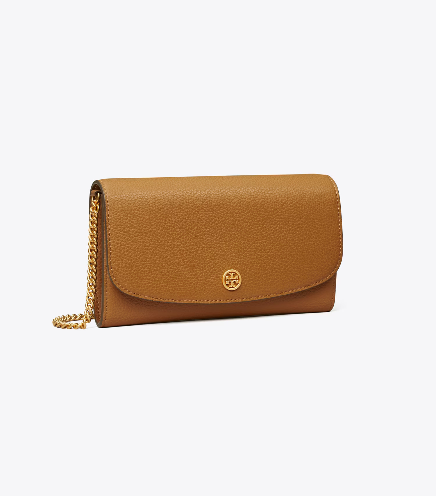 ROBINSON PEBBLED CHAIN WALLET | Tory Burch (US)