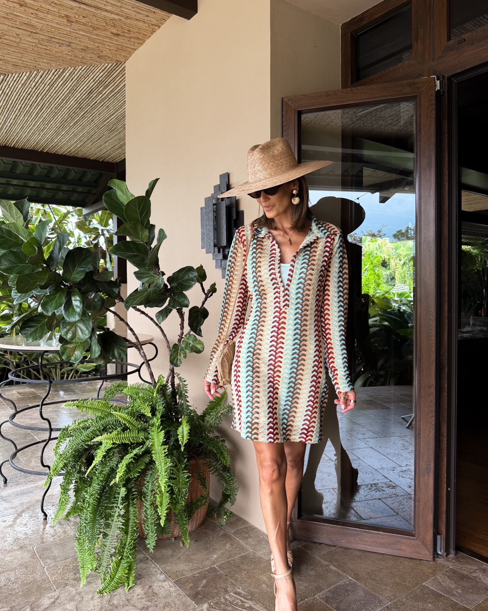 Missoni vibes for less, this long sleeve knit dress has a slip and is giving elevated resort vibes! 

#LTKootd #LTKOver40 #LTKFindsUnder100