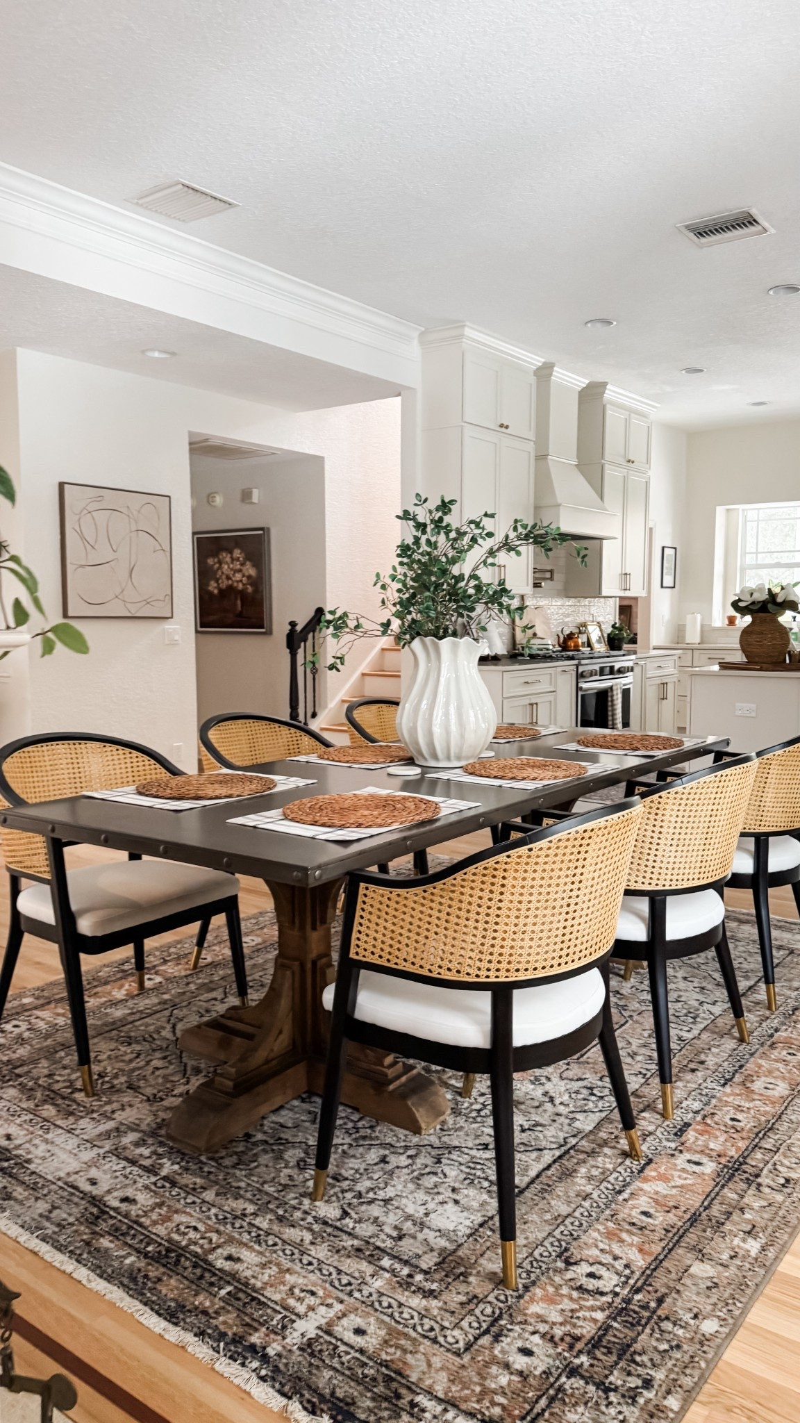 These dining chairs were a total game changer when I moved my dining room into this space during my recent remodel. ✨ They completely elevated the style — and I love how they make the area just as perfect for conversational seating. 

#LTKHome #LTKSaleAlert