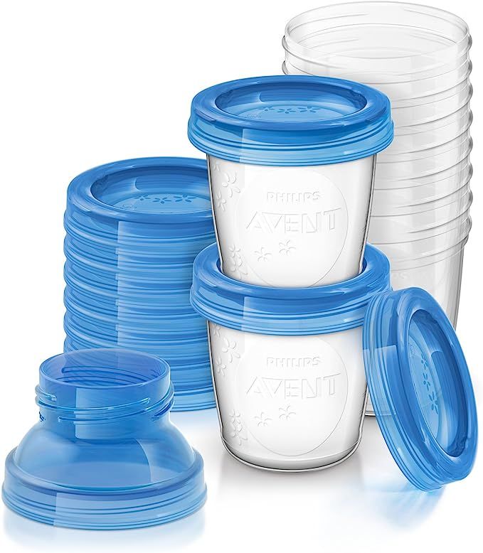 Philips Avent Breast Milk Storage Cups (10x6oz), SCF618/10 | Amazon (CA)