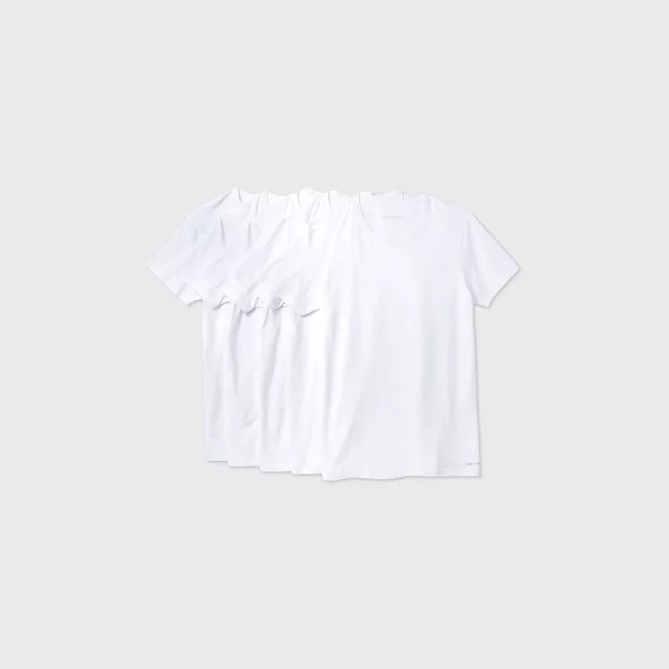 Pair of Thieves Men's Crew Neck T-Shirt Undershirt 5pk | Target