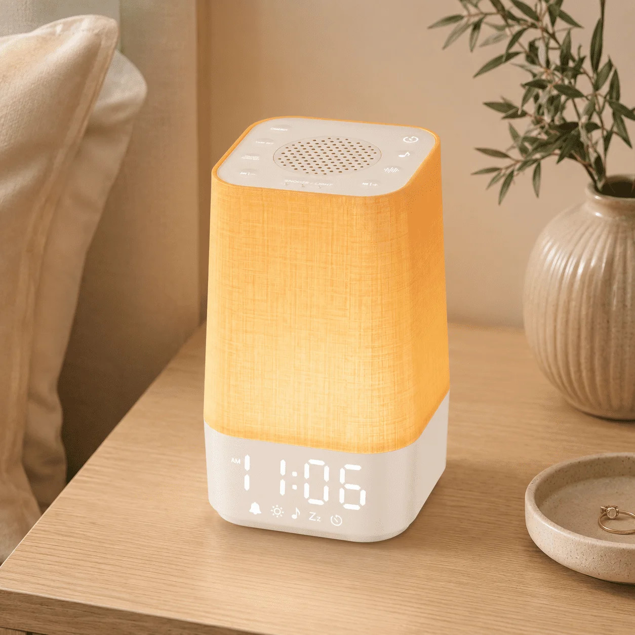 LEIKE Sunrise Alarm Clock with Sound Machine & Wake Up Light, White Noise & Nature Sounds for Adu... | Walmart (US)