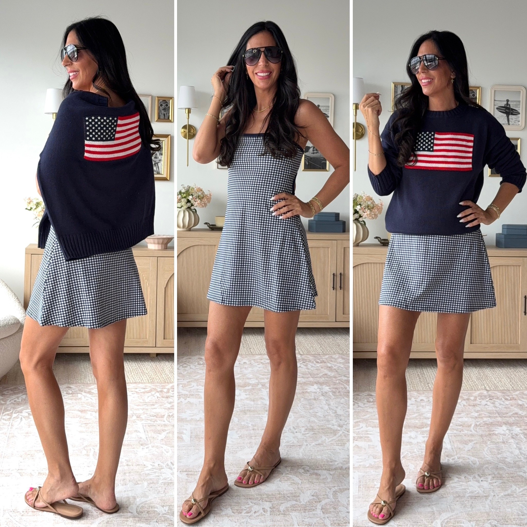 Target navy and white dress with the perfect look for less (hello Ralph Lauren) lightweight sweater. 
Small dress and medium sweater 

#LTKU #LTKSaleAlert #LTKFindsUnder50
#LTKSeasonal #LTKActive #LTKOver40