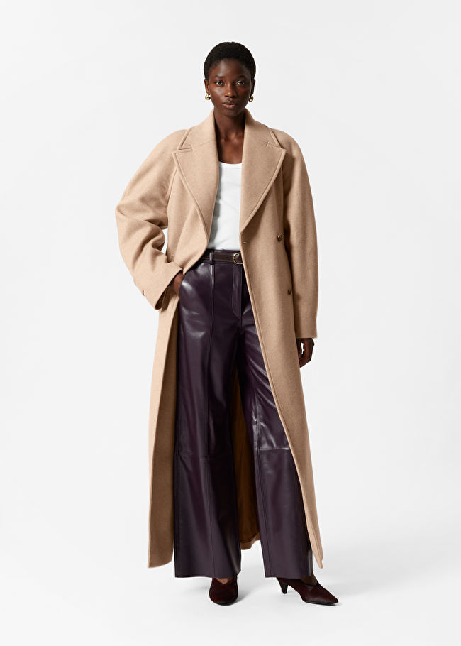 Belted Wool-Blend Coat | & Other Stories (EU + UK)