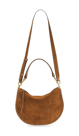 Oskan Soft Zip Shoulder Bag in Cognac | Revolve Clothing (Global)
