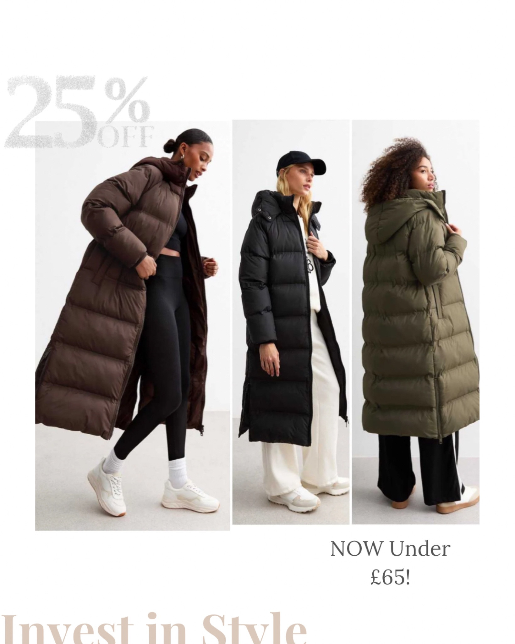 These shower resistant puffer coats offer great value for money at full price . They now have 25% off. 
Some colours available in tall and petite. Linked below  

#LTKwinter #LTKuk #LTKCyberWeek