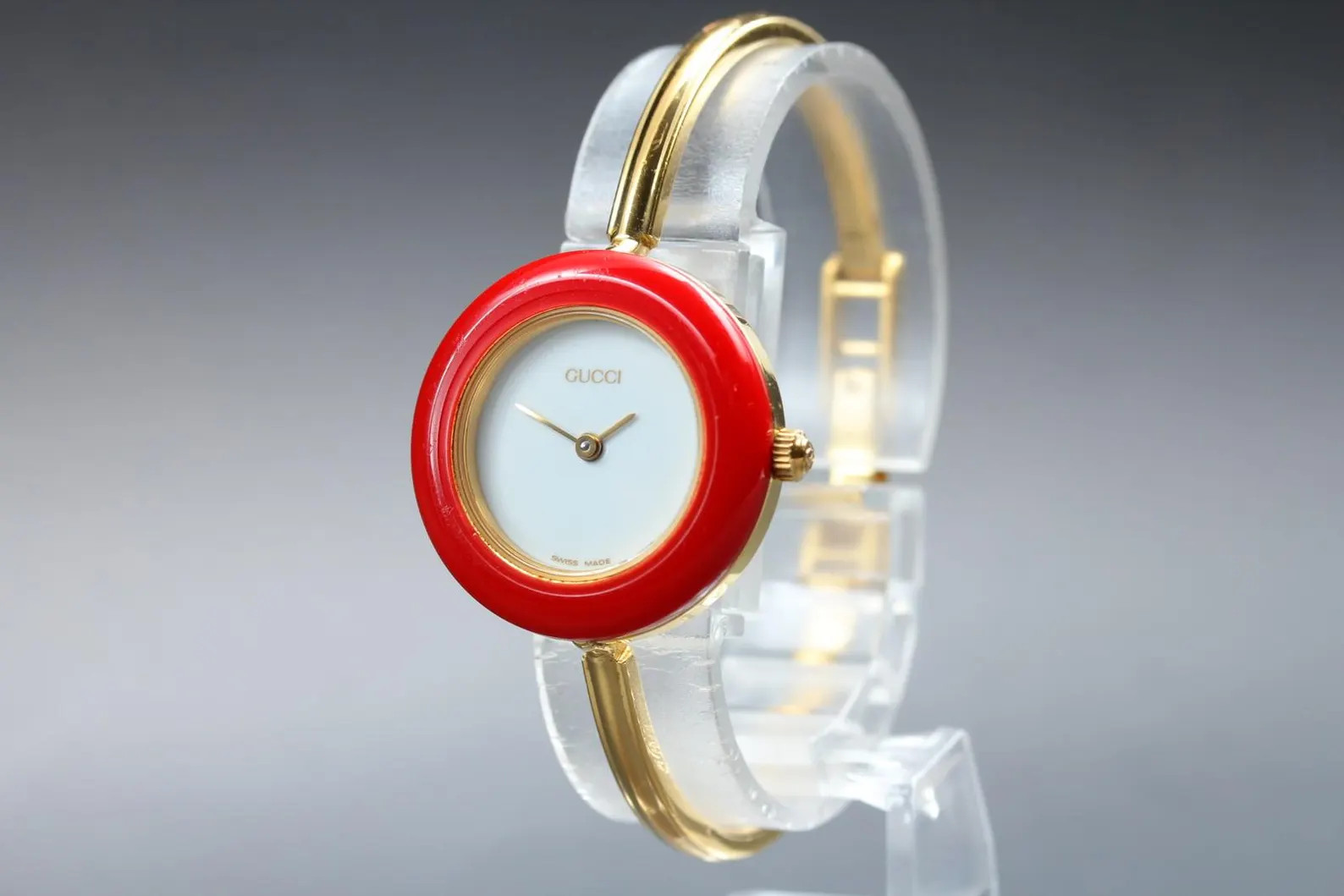 Vintage gucci change bezel 11/12.2 gold quartz women's watch japan [near mint] | Etsy (Global)