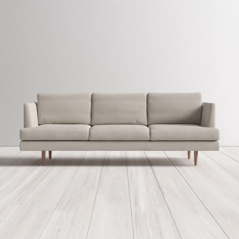 84" Wide Recessed Arm Sofa | Wayfair North America