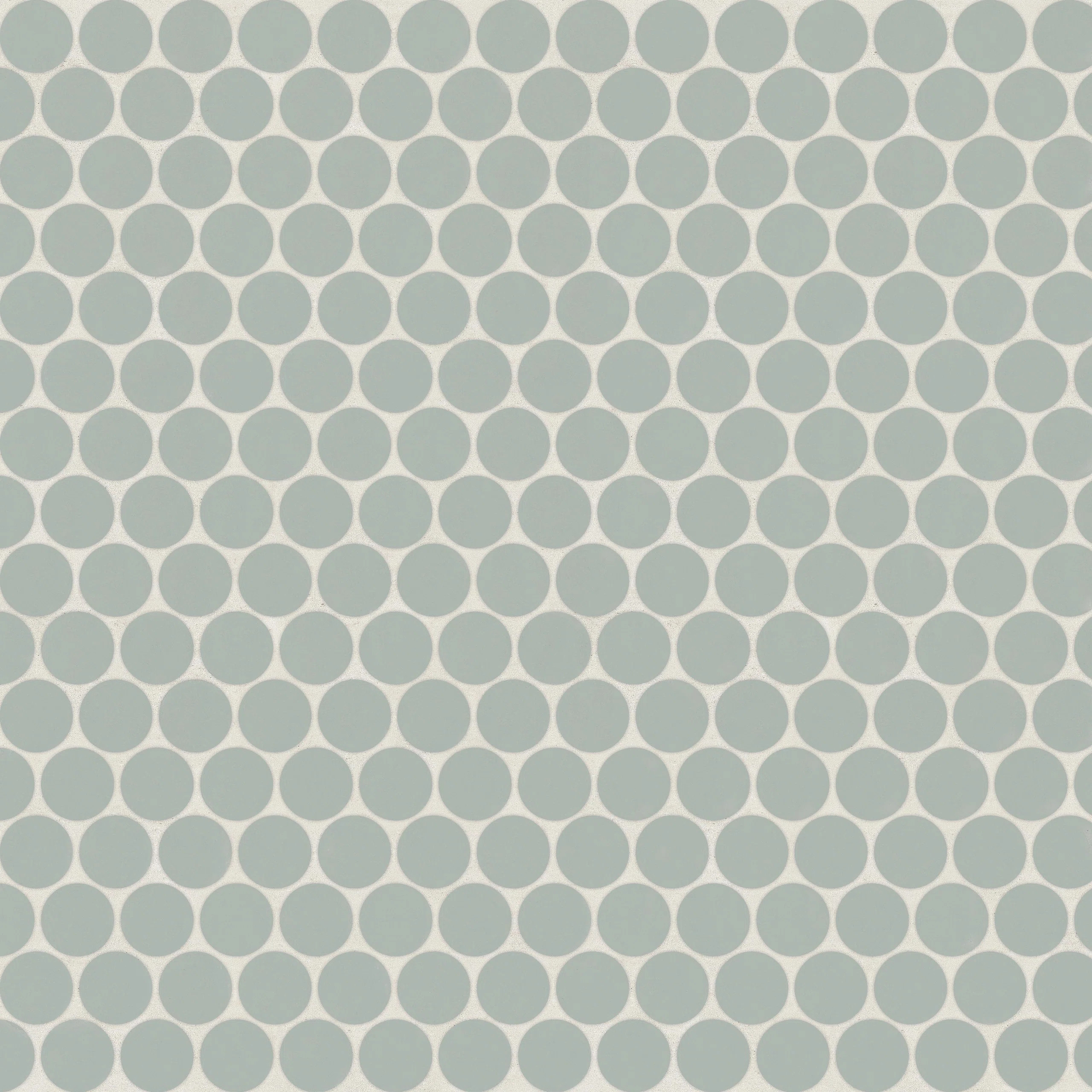 Marin 3/4" x 3/4" Penny Round Matte Porcelain Mosaic Tile | Wayfair North America