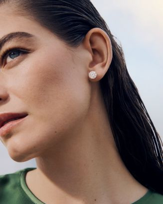 Bloomingdale's Fine Collection Certified Lab Grown Diamond Martini Set Stud Earrings in 18K White... | Bloomingdale's (AU)