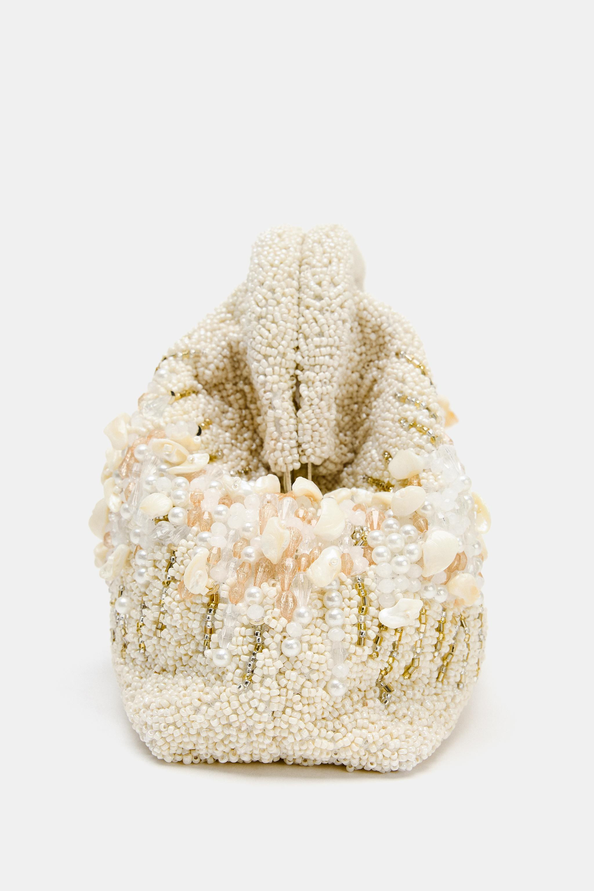 BEADED POUCH BAG | Zara US