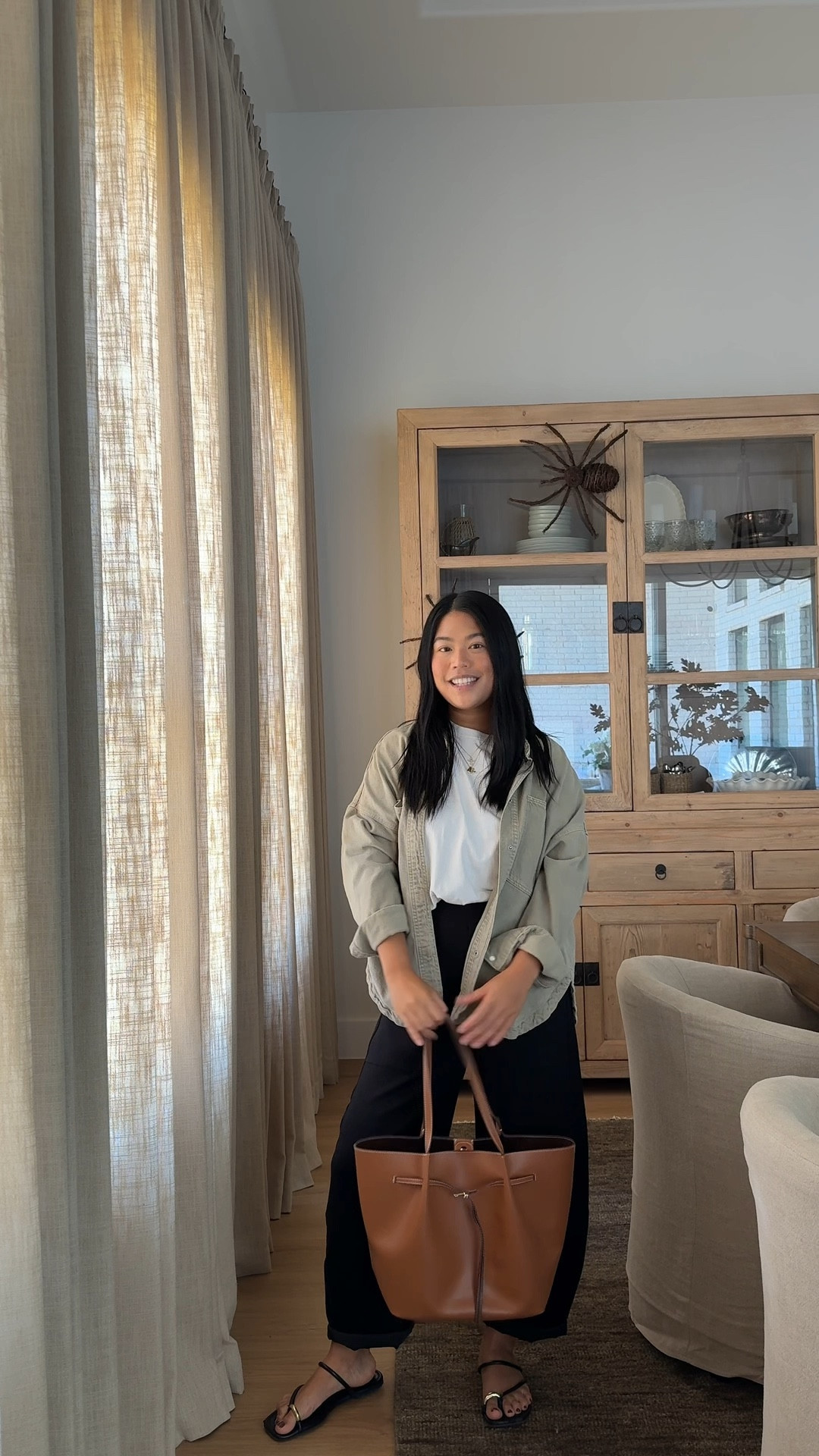 These $35 Amazon pants remind me so much of the $259 Ruti loose work pant but these are made of a comfy buttery soft material!!! I’m OBSESSED. I have been on the HUNT looking for a good dupe and these are pretty close as far as the silhouette and cut! 

I’m wearing a Medium. It does run a bit small around the waste. I’m 5’2” for reference!! 

Casual mom outfit, easy comfy outfit, outfit ideas, chic and comfortable outfits 

#LTKFindsUnder100 #LTKPetite #LTKFindsUnder50