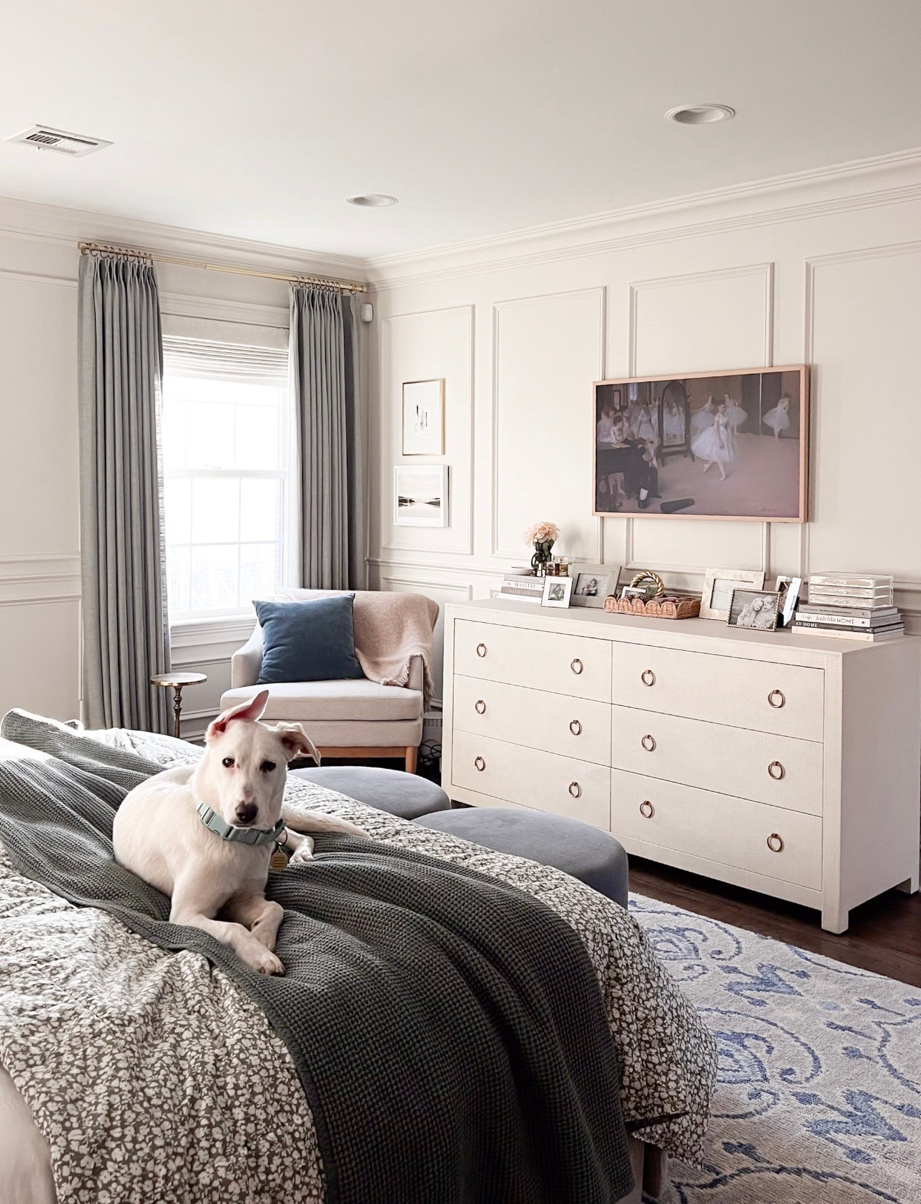 Spring bedroom inspo 🙌🏻

Layers of lightweight cozy bedding, our bedroom dresser is on sale, and you can use code GIRLONTHEHUDSON for a discount on our curtain panels! 

#LTKSeasonal #LTKHome #LTKSaleAlert