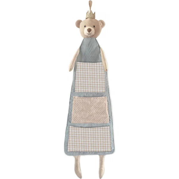 Prince Bear Hanging Fabric Organizer | Maisonette