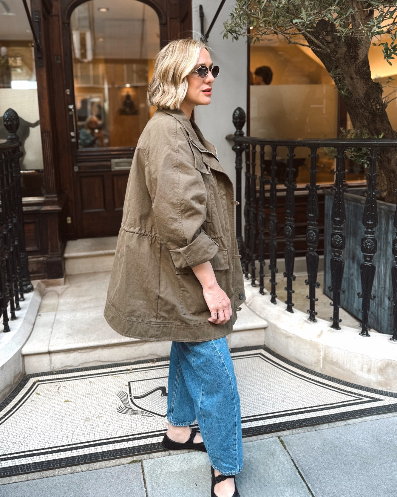 Keeping it simple in this sale bargain jacket 🤎

#LTKuk #LTKsummer #LTKeurope