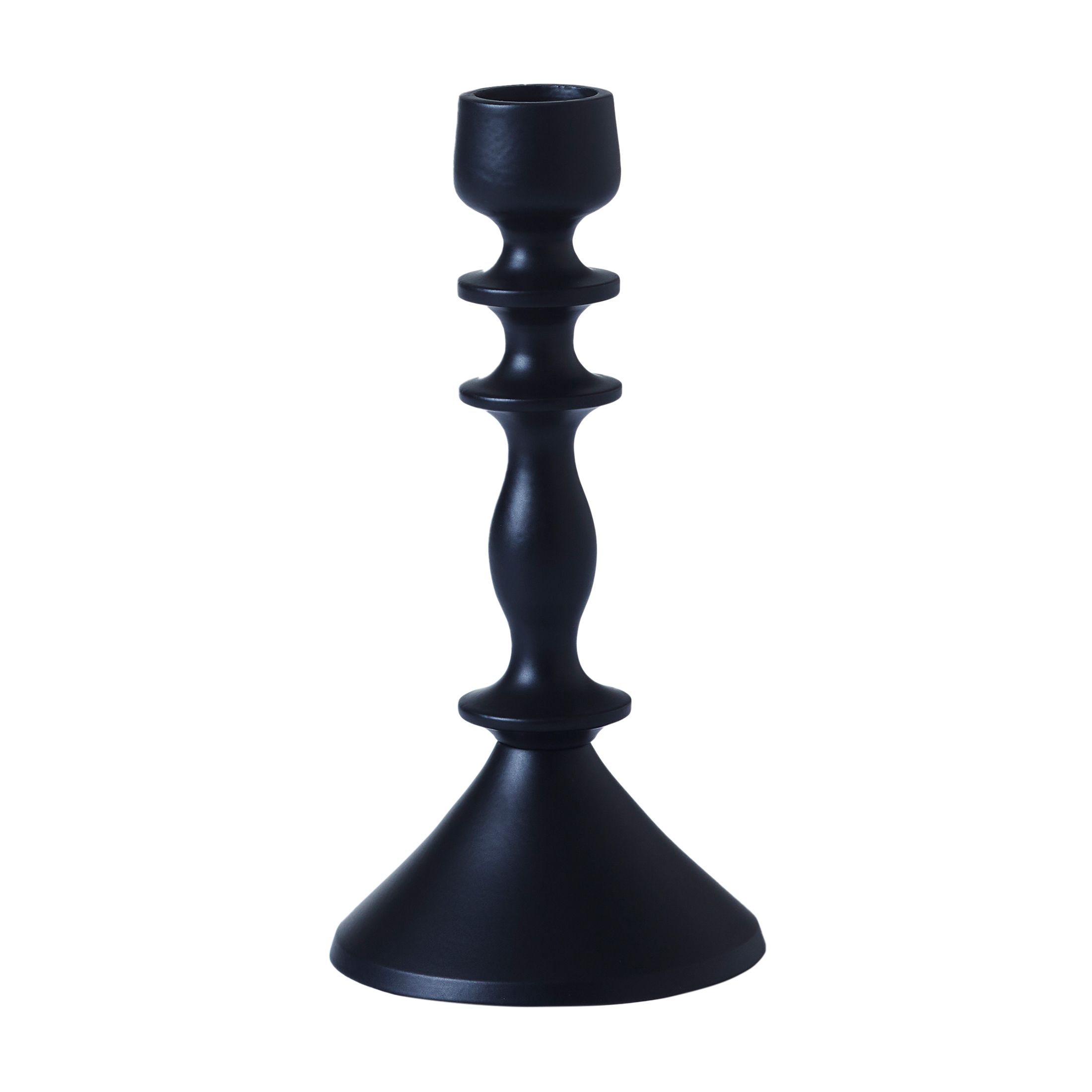 Beautiful Black Metal Taper Candle Holders by Drew Barrymore, Set of 3 - Walmart.com | Walmart (US)