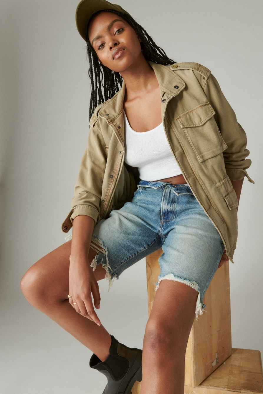 FOUR POCKET MILITARY JACKET | Lucky Brand