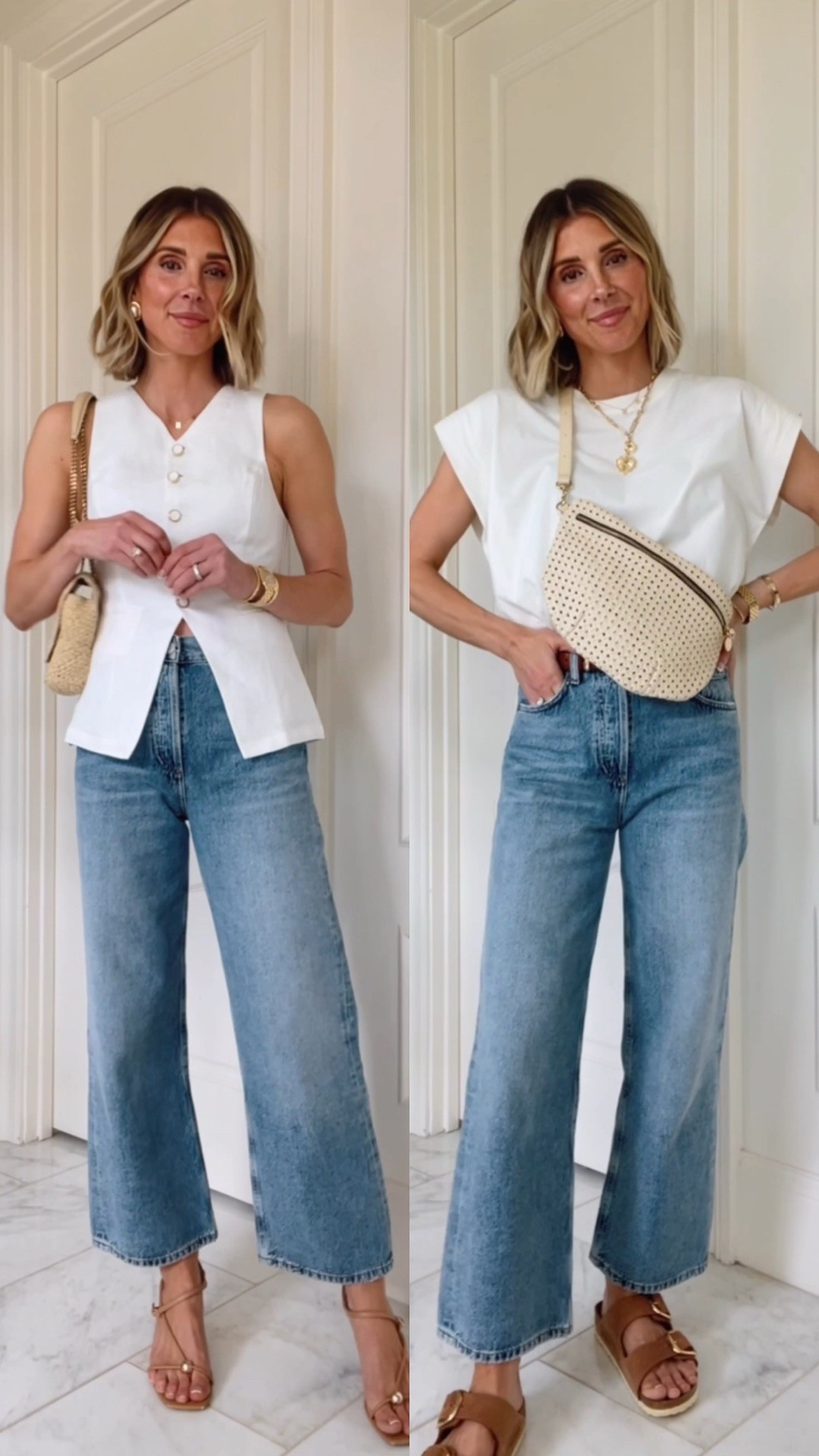 Dressy and casual way to wear my favorite pairs of jeans 

Cellajaneblog
Spring fashion 

#LTKStyleTip #LTKFindsUnder100