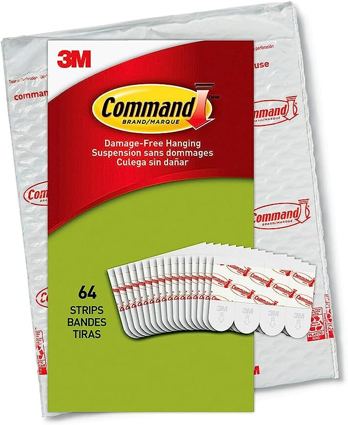 Command Poster Strips, Damage Free Hanging Poster Hangers, No Tools Wall Hanging Strips for Poste... | Amazon (US)