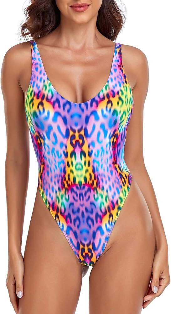 RELLECIGA Women's One Piece Thong Swimsuit | Amazon (US)