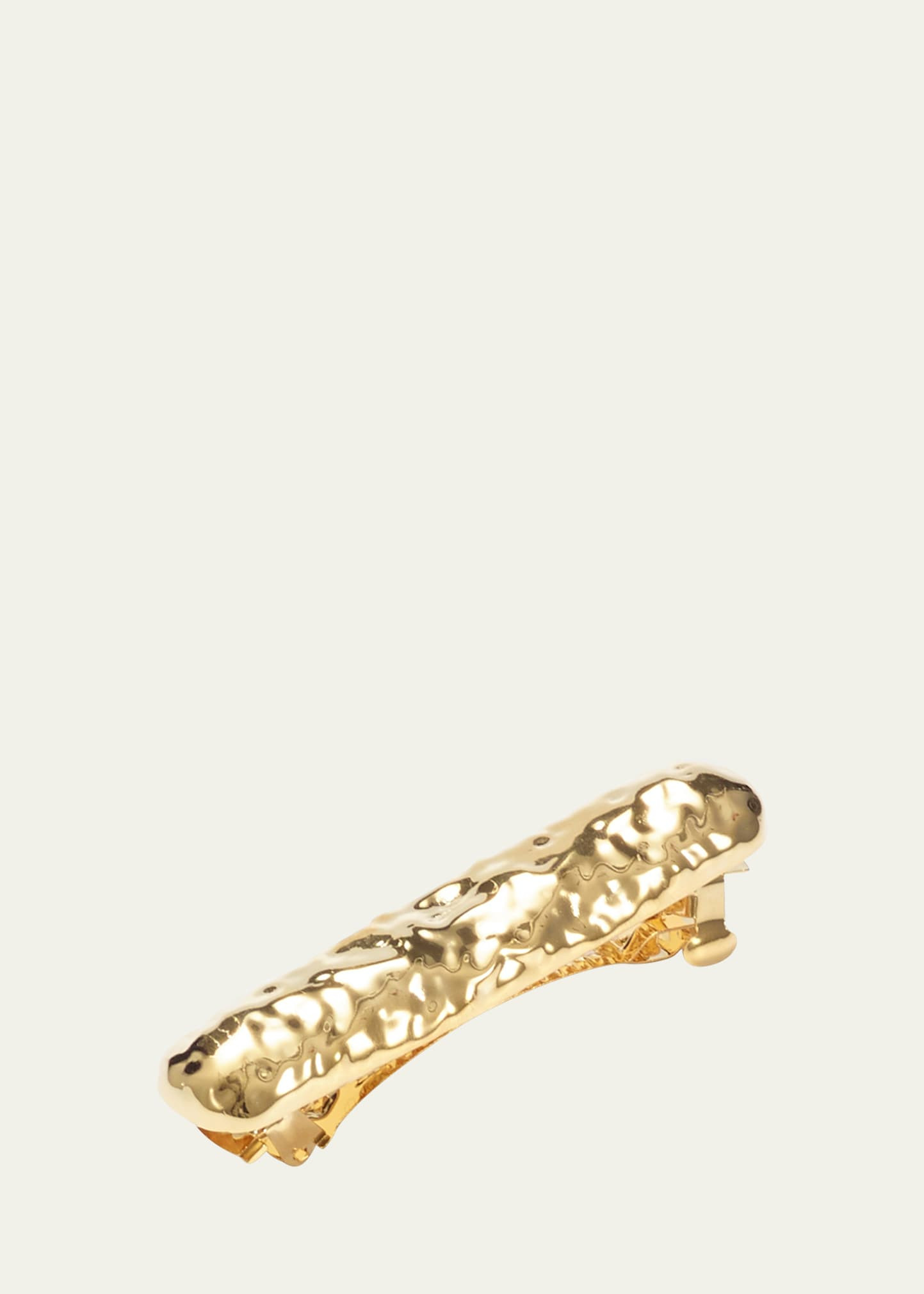 Lelet Ny Hammered Glossy Bar Barrette | Bergdorf Goodman