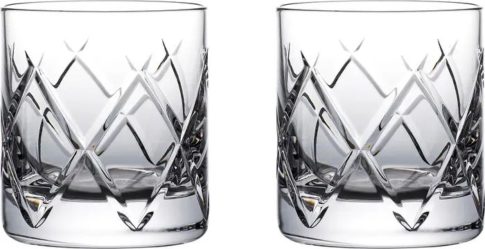 Waterford Set of 2 Connoisseur Olann Straight Lead Crystal Tumblers | Nordstrom | Nordstrom