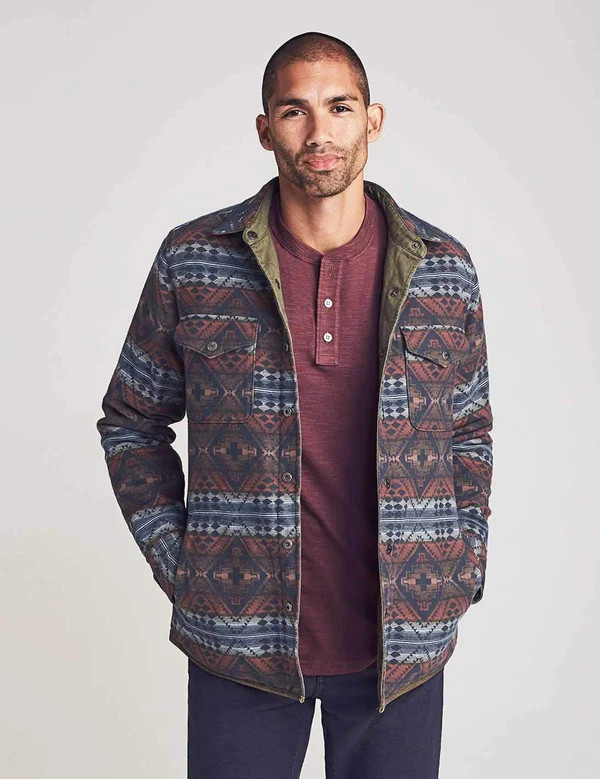 Reversible Bondi Jacket - River Glade | Faherty