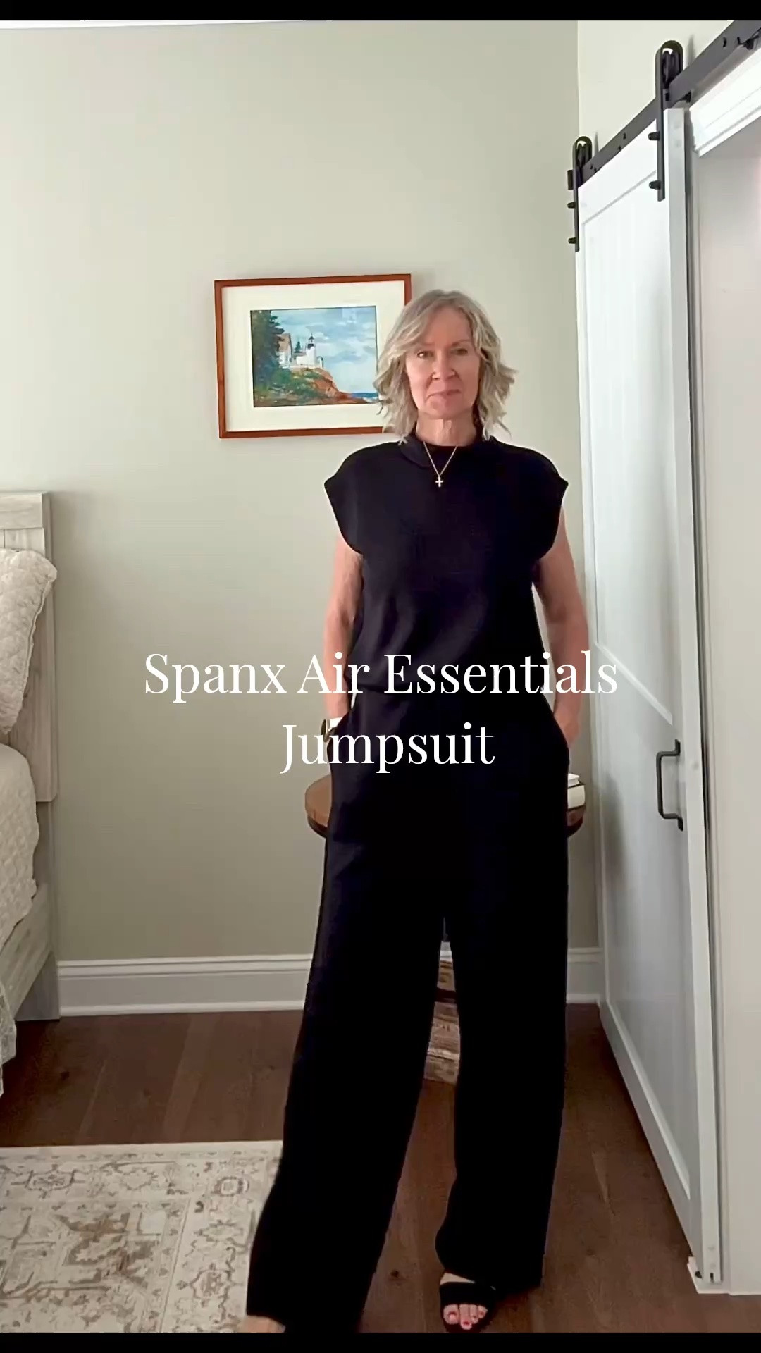 Spanx sale begins 9/25 get an extra 20% off! 
Nothing beats their air essentials, super soft fabric washes and wears really well. It’s got the vent in the back for a quick bathroom. Run also comes in talls, which is a big win multiple styles to choose from.

I’m loving that jumpsuits are back!￼￼

#AirEssentials #Spanx #SpanxSale #TallSpanx #TallGirlProblemSolved

#LTKSaleAlert #LTKTall #LTKTravel