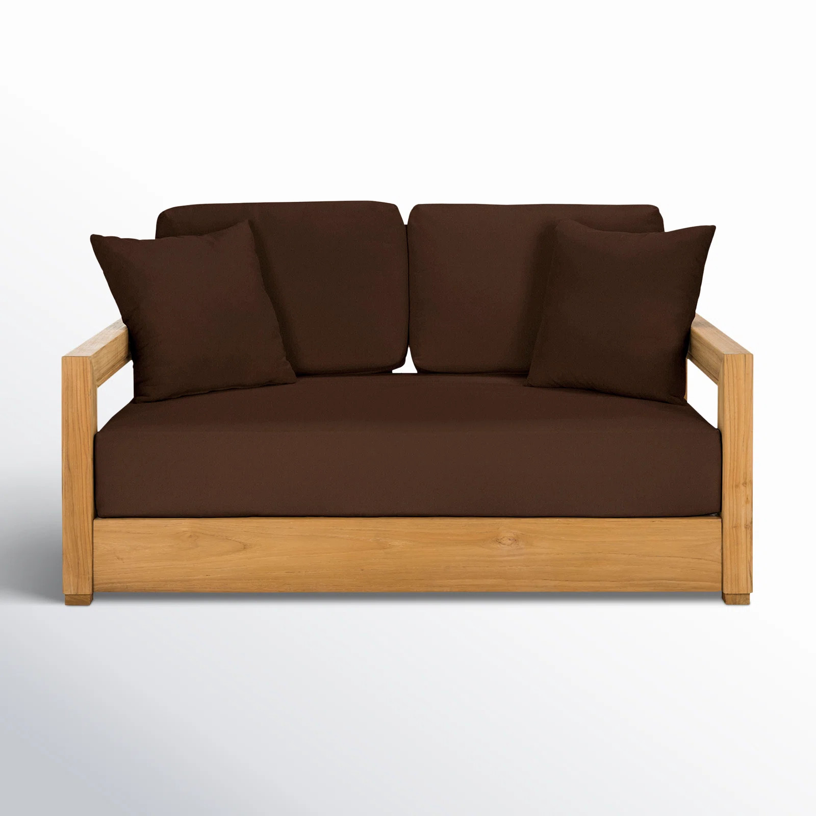 Melrose 52.75" Wide Loveseat with Cushions | Wayfair North America