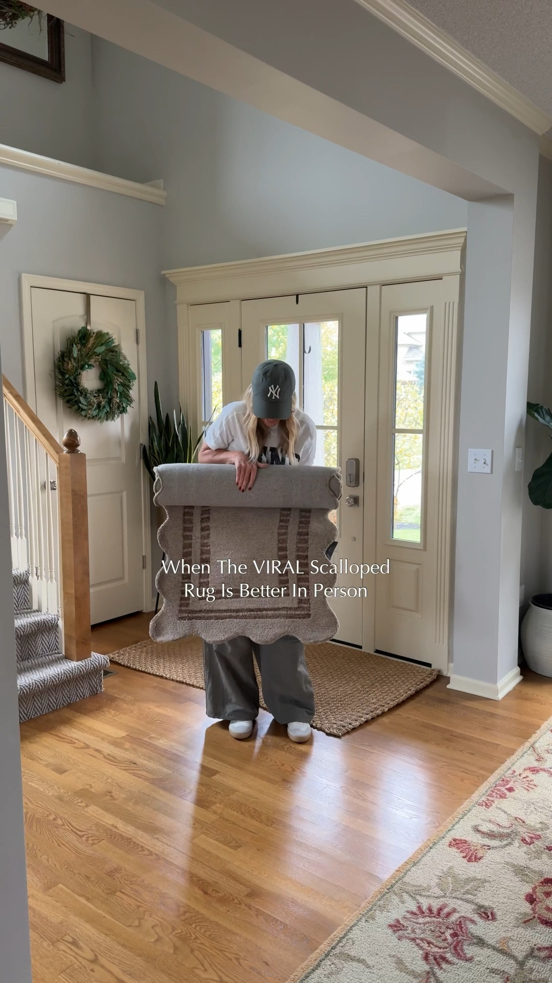 I had been eyeing this scalloped runner and finally got it.  Love it!  There are more colors and sizes and it’s super affordable.  

#LTKHome