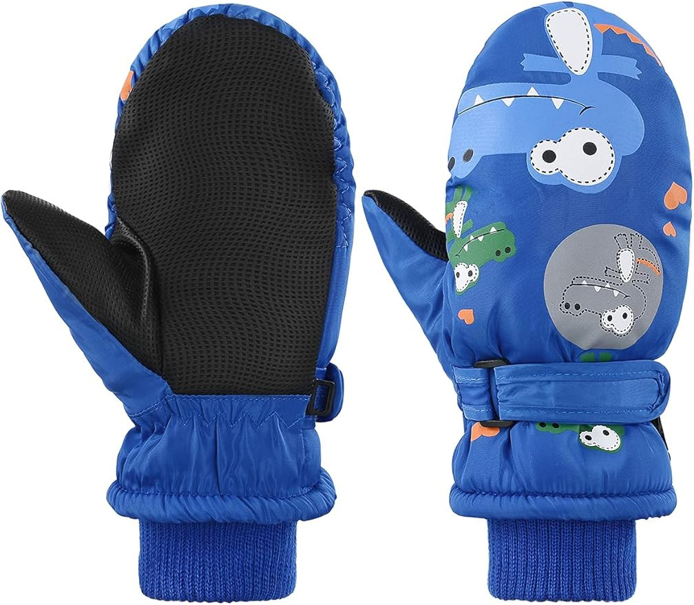 Century Star Winter Lined Fleece Toddler Mittens Waterproof Snow Mittens for Toddler Girls Boys K... | Amazon (US)