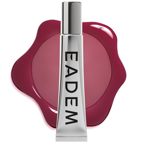 EADEM Le Chouchou Lip Softening Balm, Lip Gloss for Women, Lip Plumper & Lip Mask, Overnight Hydrating & Moisturizing Luxury Lip Balm, 0.5 oz, Bissap Glaze | Amazon (US)