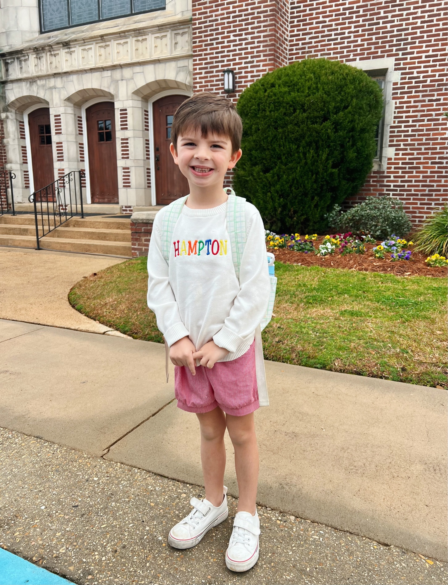 Hammy’s new favorite sneakers that literally go with EVERYTHING 🙌🏻

This unisex sweater comes in a ton of colors for boys and girls. It’s the perfect blank to take to your monogrammer and it’s under $15

#LTKKids