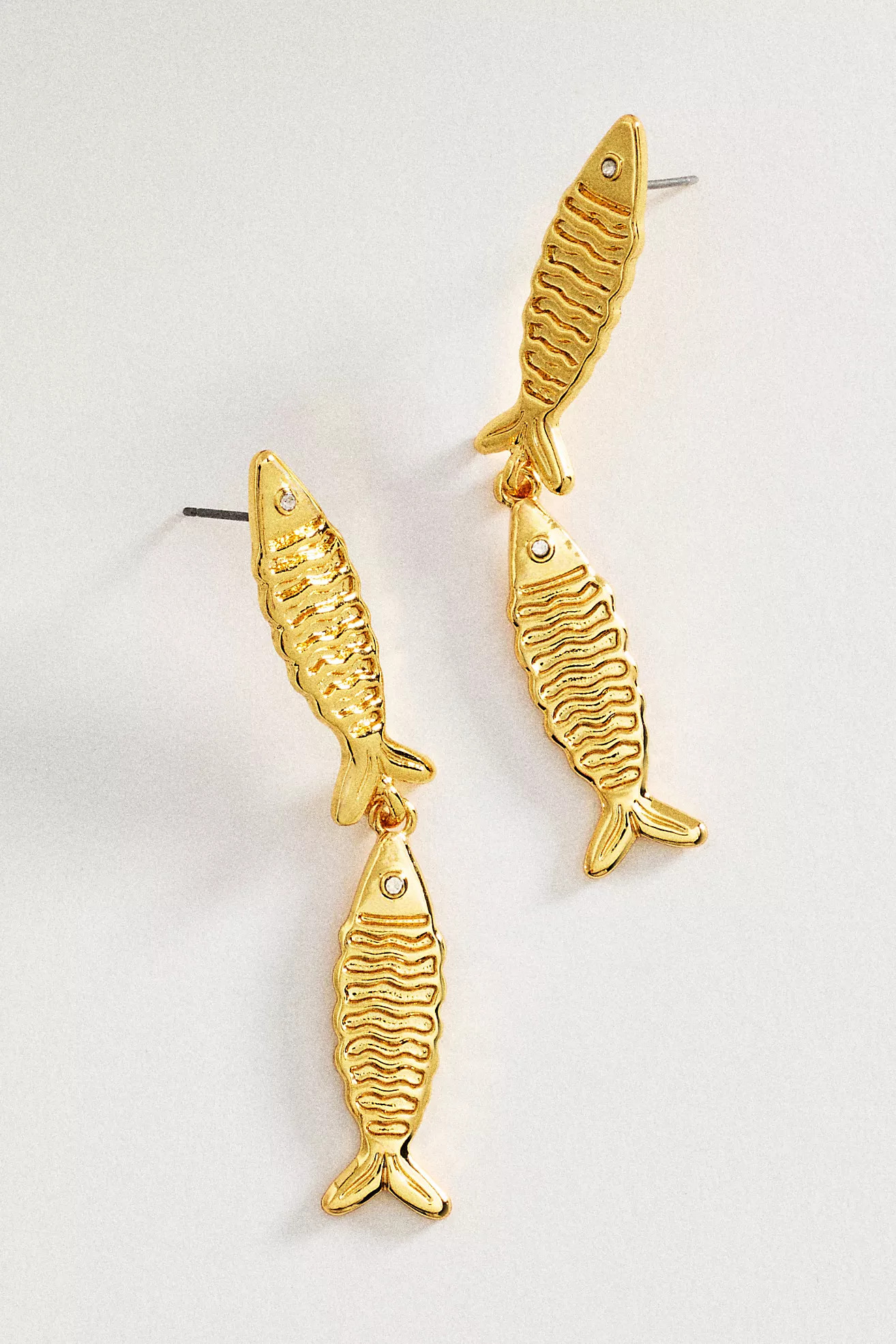 Frasier Sterling Gone Fishing Earrings | Anthropologie (US)