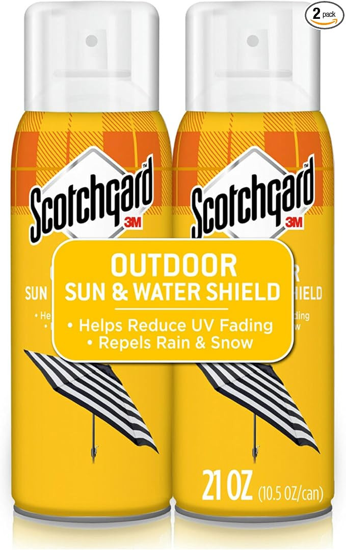 Scotchgard Sun and Water Shield, Repels Water, 10.5 Fluid Ounces (2 Cans) | Amazon (US)