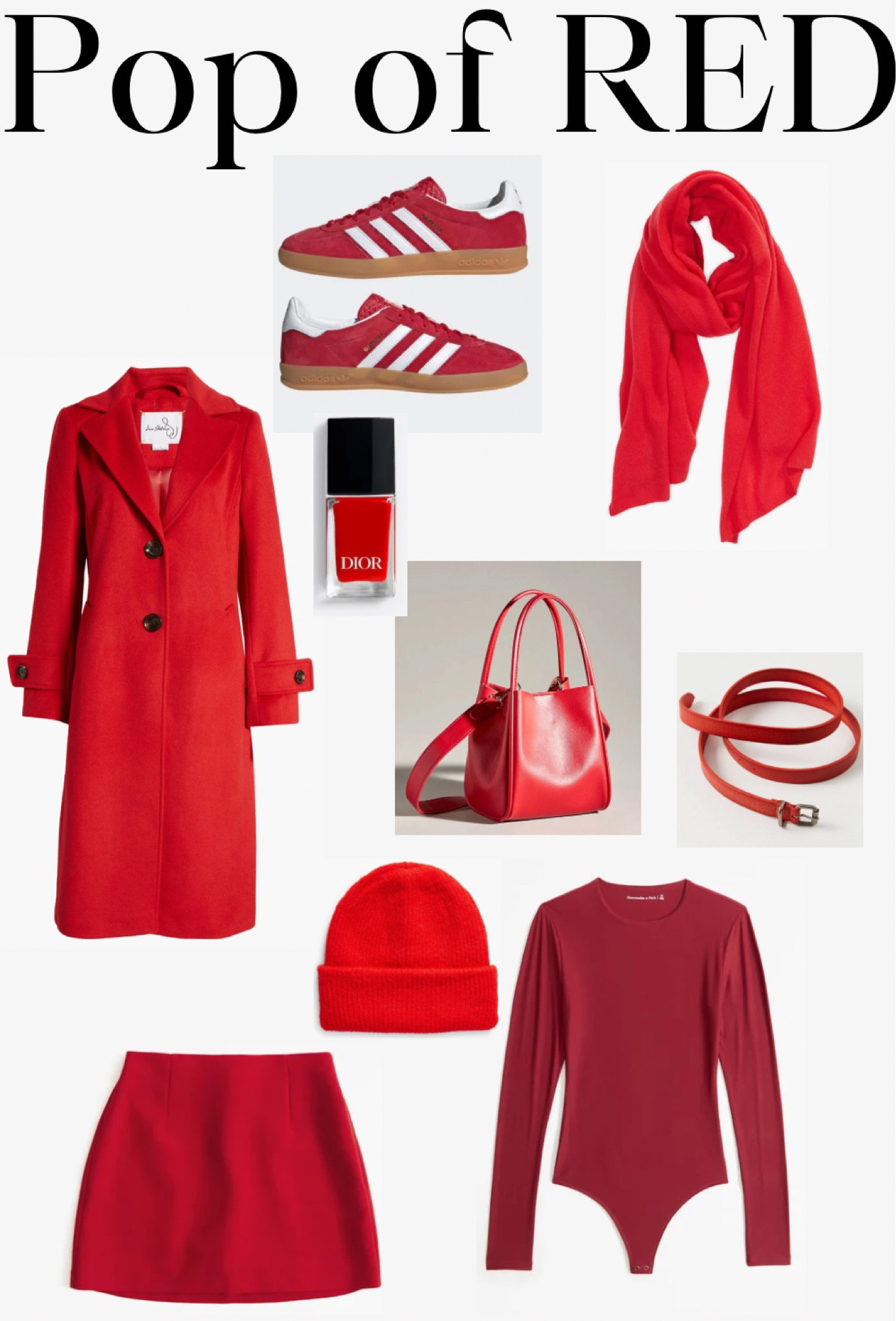Red is the color for this season 2023 ❤️ A few ideas of how you can add red to your outfit!! 
——-
Holiday outfit, thanksgiving outfit, Christmas outfit

#LTKstyletip
