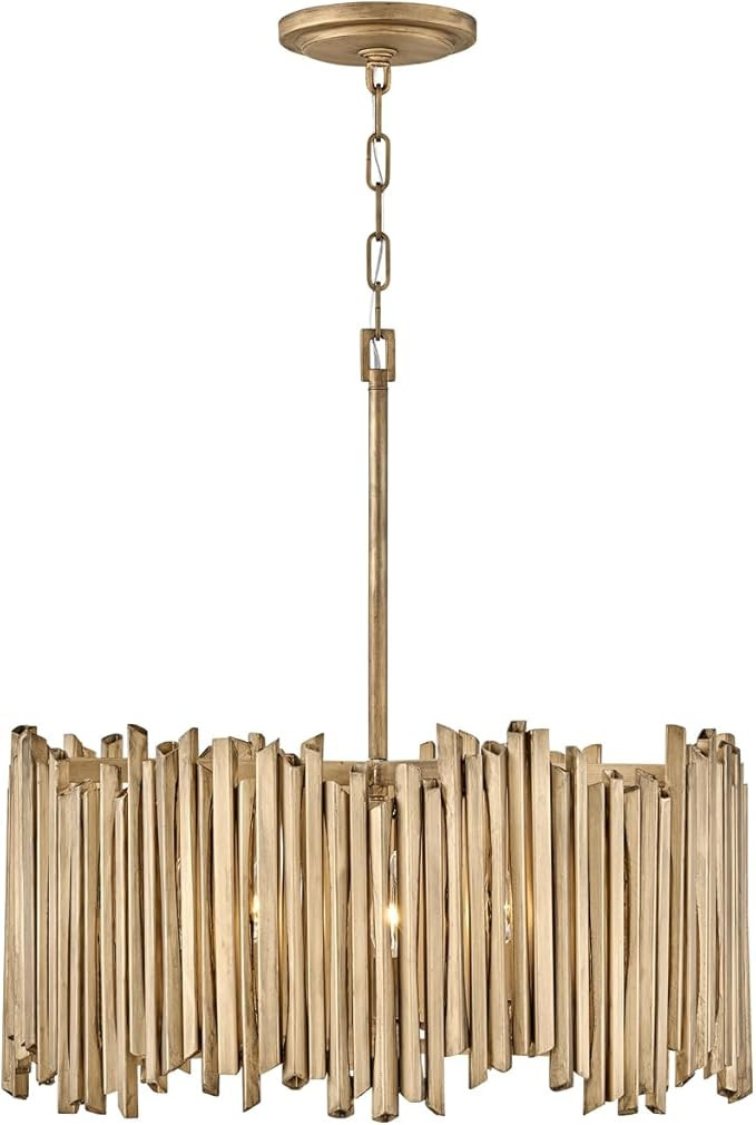 Hinkley Roca 30025BNG Medium Drum Chandelier - from The Lisa McDennon Collection, Handmade, Hand-... | Amazon (US)