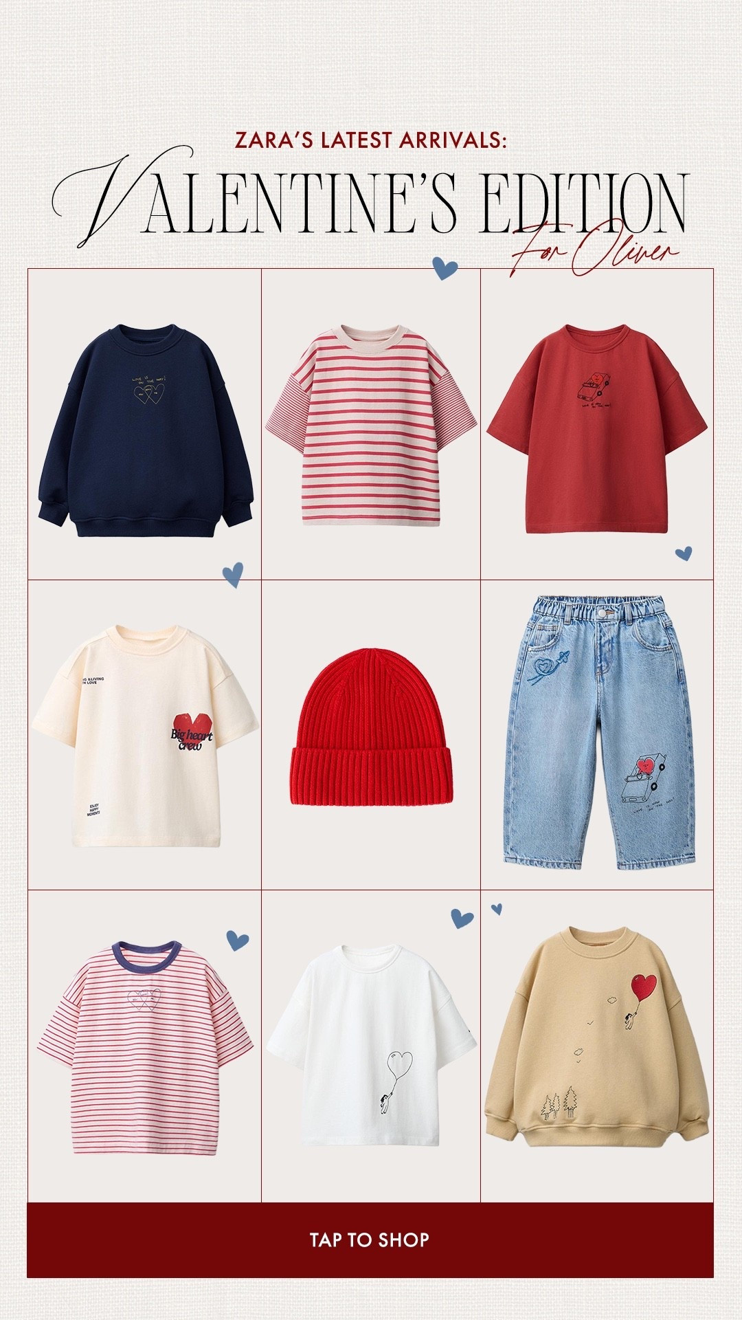 Zara kids new arrivals: for Ollie! So many cute boy items for Valentine’s Day!! I’m obsessed ❤️

Preschool aged clothes, boy clothes Zara, red hearts 

#LTKmomlife #LTKValentine #LTKKids