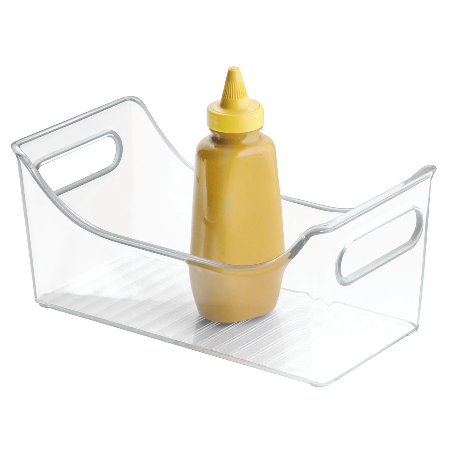 iDesign Clear Fridge Binz Portable Condiment Caddy Organizer, 11.18" x 5.66" x 5.00" - Walmart.co... | Walmart (US)