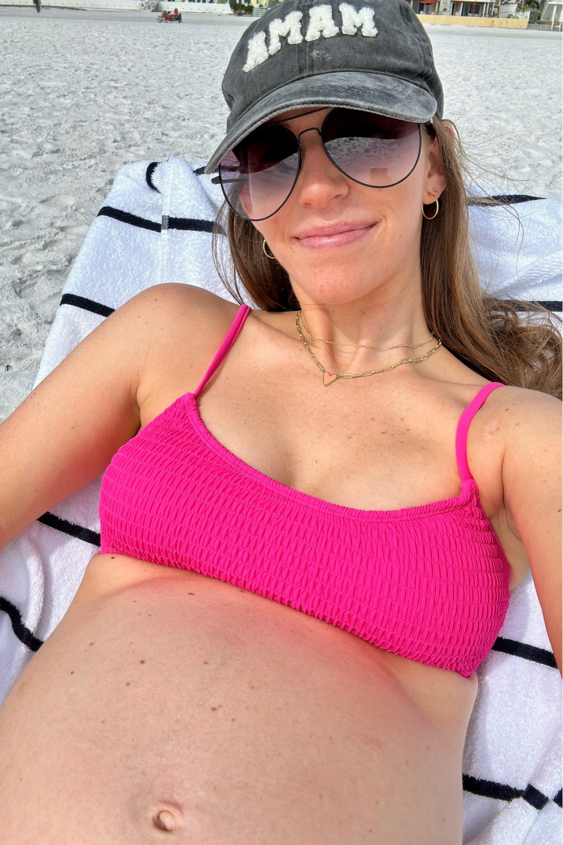 Pink Target bikini and jewelry from Uncommon James 

#LTKbaby #LTKbump #LTKstyletip