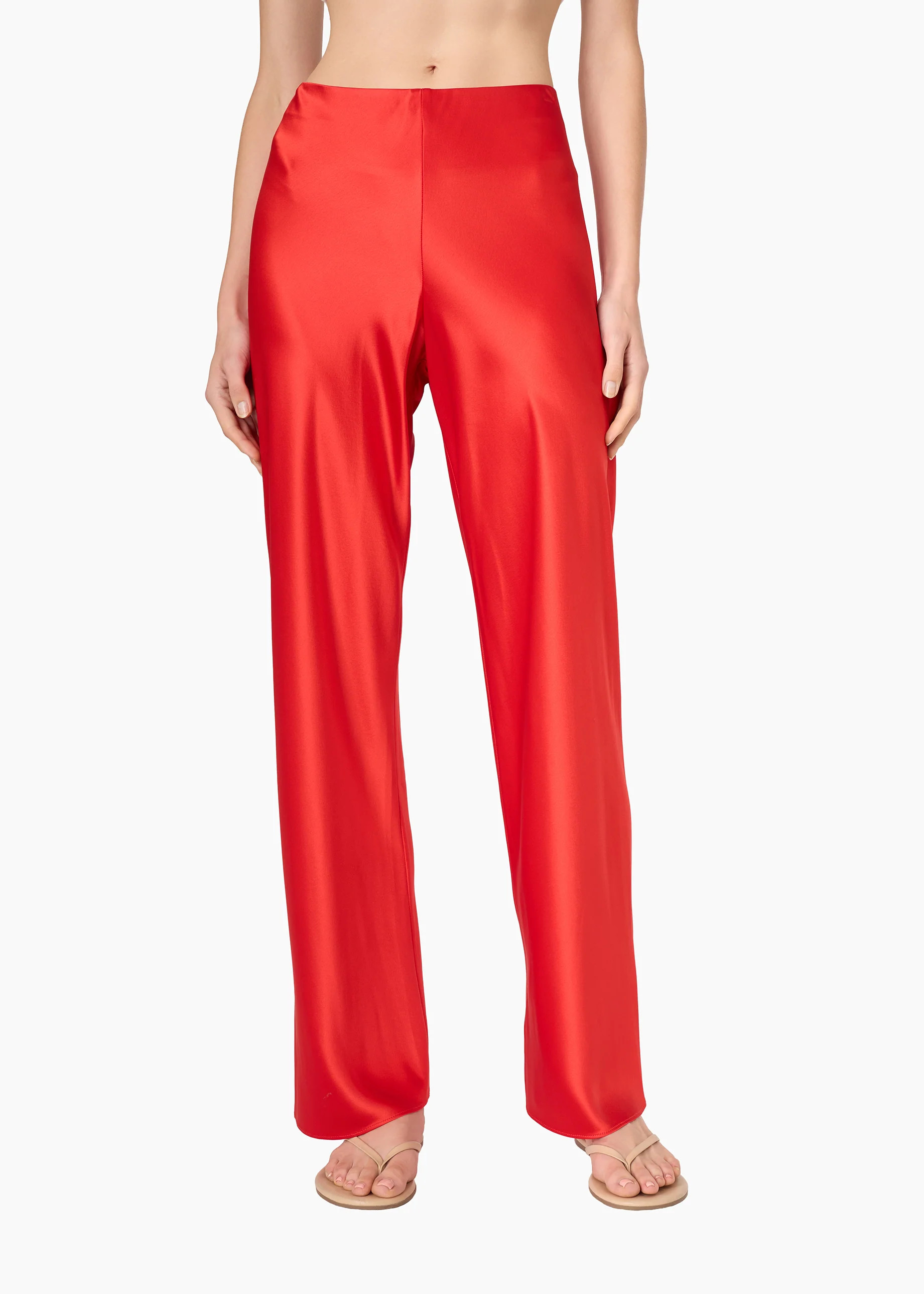 Bristol Mid Rise Pant Goji | CAMI NYC