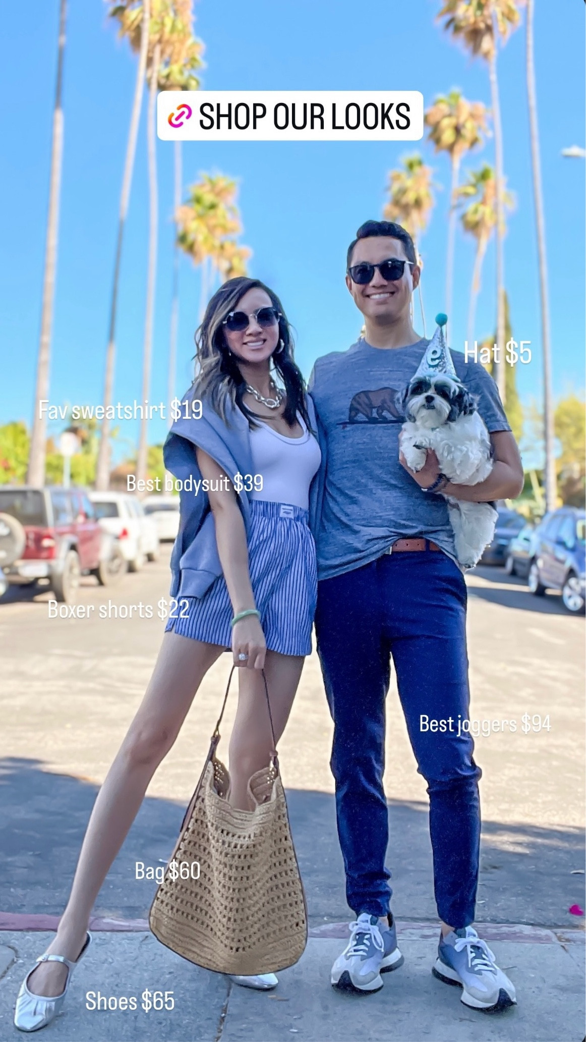 I am loving the boxer shorts trend for summer! These shorts are under $25 paired with my favorite bodysuit that I own in every color plus one of my favorite sweatshirt from Amazon! My ballet flats are from the NSALE. Love this raffia bag for summer that’s on major sale!

Linking the hubby’s favorite joggers that are elevated and Milo’s birthday hat that you can change the number for each birthday for any pet. 

Summer outfit, boxer shorts, bodysuit, sweatshirt, ballet flat, raffia bag, sale, under $25, under $50, under $100, men’s graphic T-shirt, men’s joggers, pet birthday, dog birthday hat, men’s style, men’s summer outfit, casual outfit, Amazon fashion finds, NSale, The Stylizt 



#LTKFindsUnder50 #LTKMens #LTKxNSale