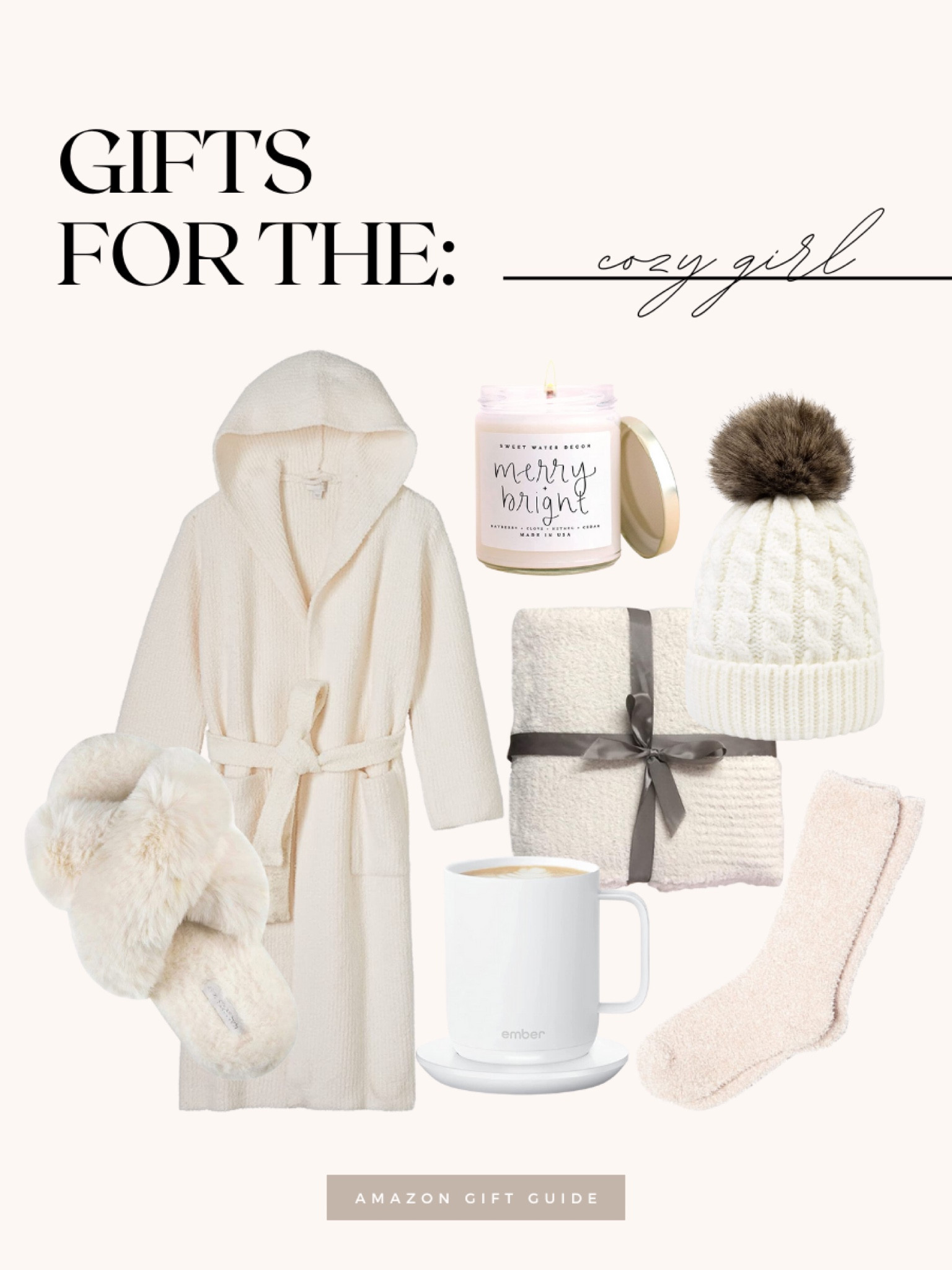 Cozy gifts for women! 

#LTKGiftGuide #LTKhome #LTKHoliday