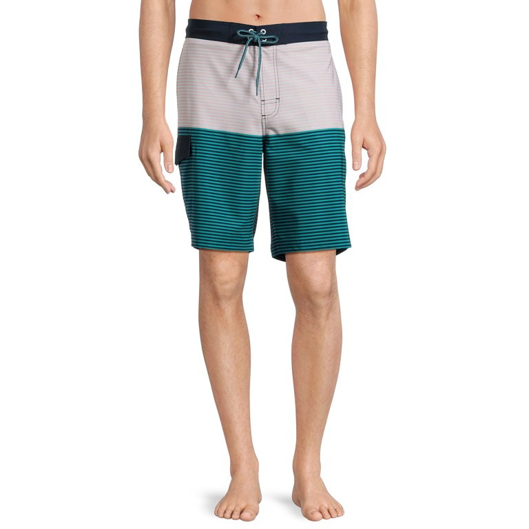 George Men's & Big Men's E-Board Swim Trunks with UPF 50+, 9" inseam, Sizes S-3XL | Walmart (US)
