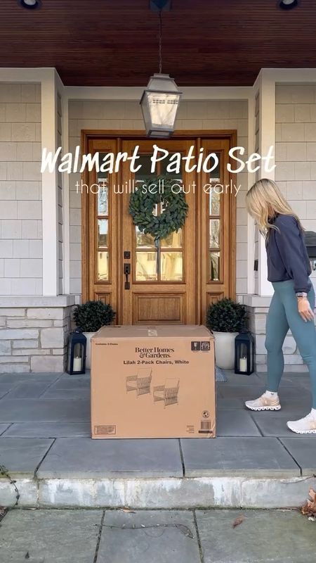 My favorite Walmart patio set that will sell out early!! Snag this designed inspired buy for a fraction of the cost!!
(5/31)

#LTKStyleTip #LTKHome #LTKVideo